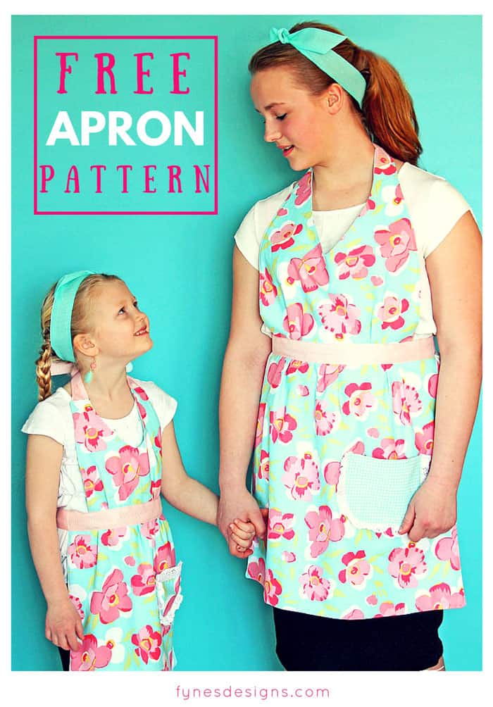 Colorful Handmade Apron Set for Tween Girl and Adult Personalized Matching  Mom and Me Gift Mother's Day Mommy and Daughter Aprons 
