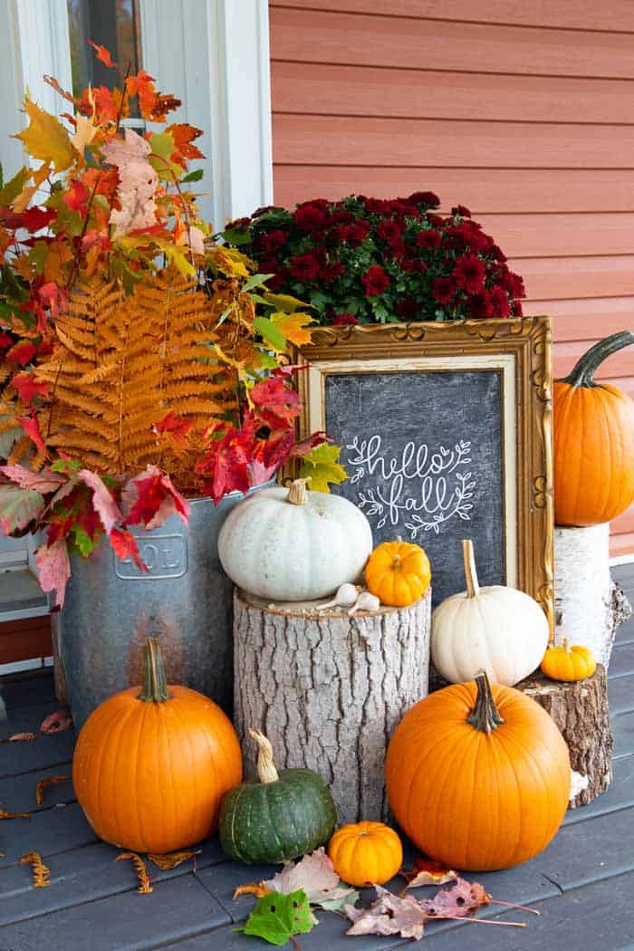 Fall Front Porch Ideas | Canada life and style | Fynes Designs