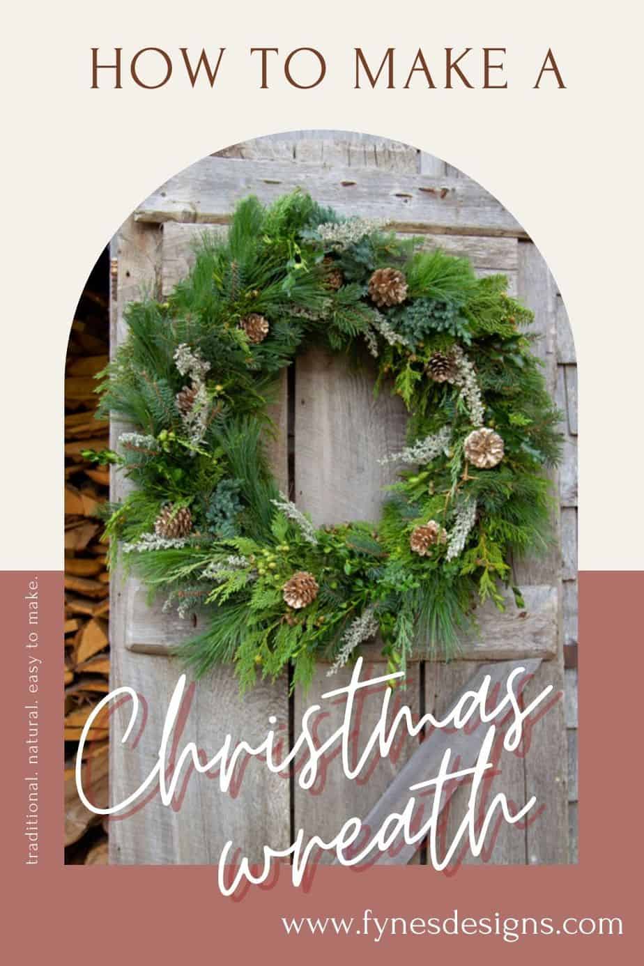 Traditional Christmas Wreath, Canada DIY