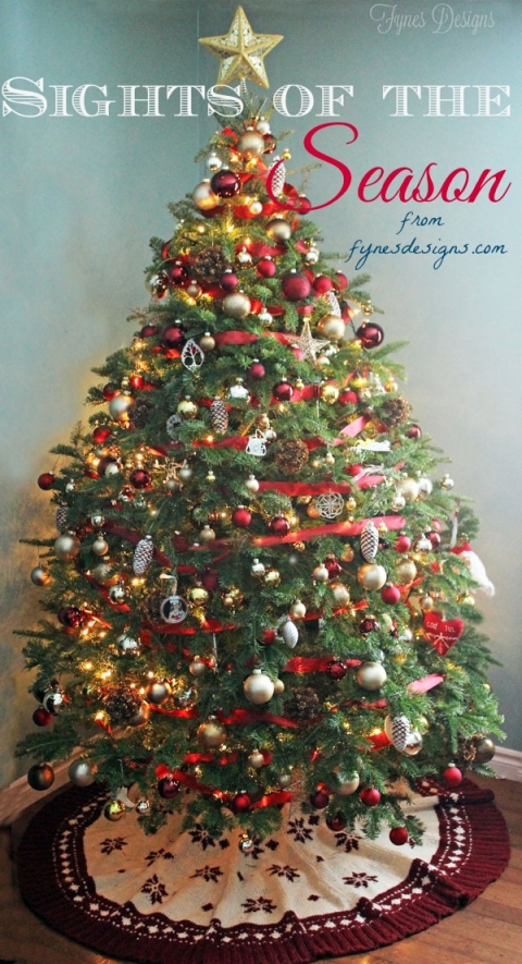 DIY GLAM BLING WRAP Cone Christmas Trees - Festive Friday Holiday