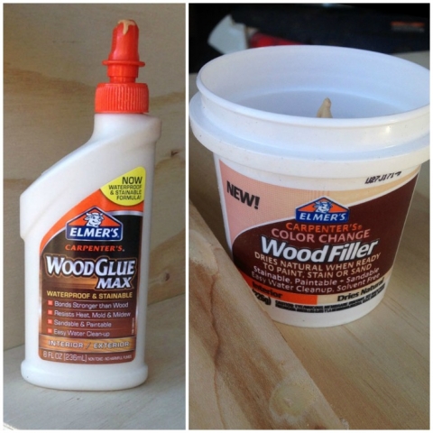 New Elmer's Wood Glue and Wood Filler