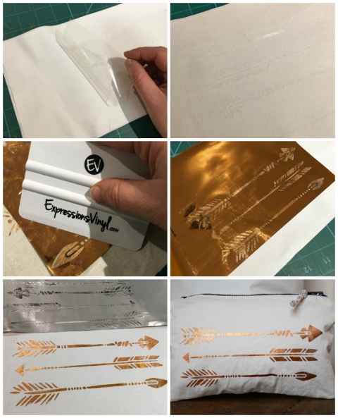 Heat Press to Foil on Paper - Expressions Vinyl